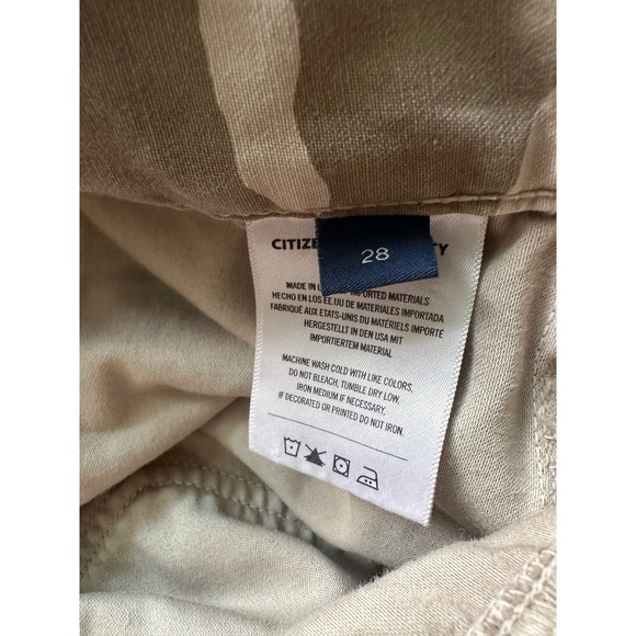 Citizens‎ of Humanity Leah Cargo Pants in Taupe Camo size 28 - Picture 4 of 4